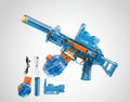MP5 Electric Water Gun – Breathe Fire Lighting Effect Water Gun with Automatic Water Spray 25-32 Ft Range, Rechargeable High-Pressure Mechanism (Random Colour) Holi Fun / Holi Special / festival / Kids / Toys