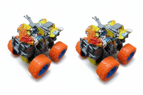Monster Truck Pushback Keyring Pack of 2