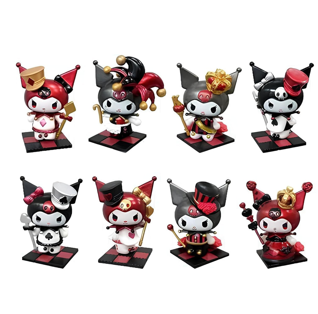 Sanliou Kuromi Poker Kingdom Mini Figure Set 8pcs