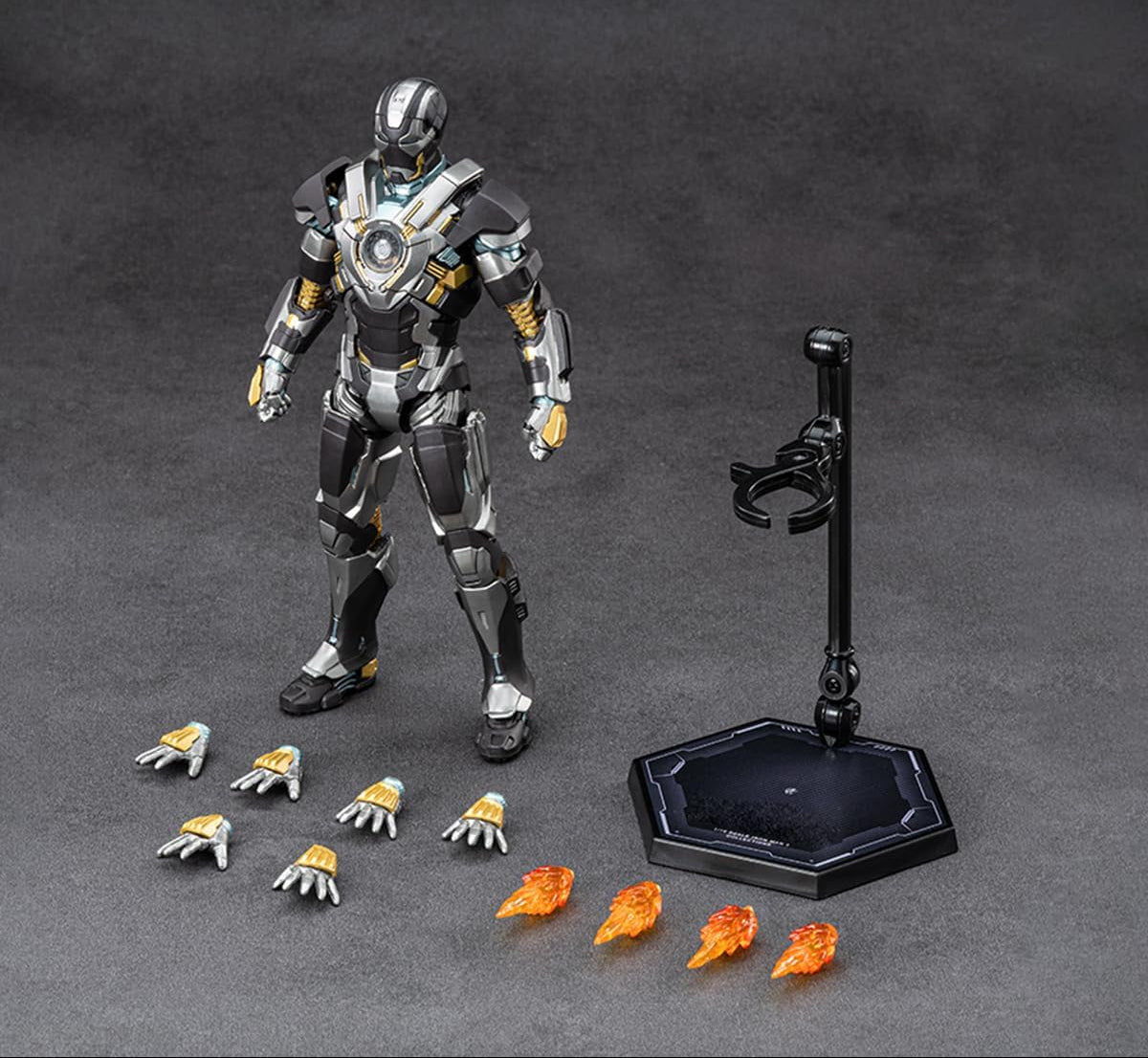 ZD Toys Non-Luminous Iron Man MK24 Action Figure (Limited Edition)