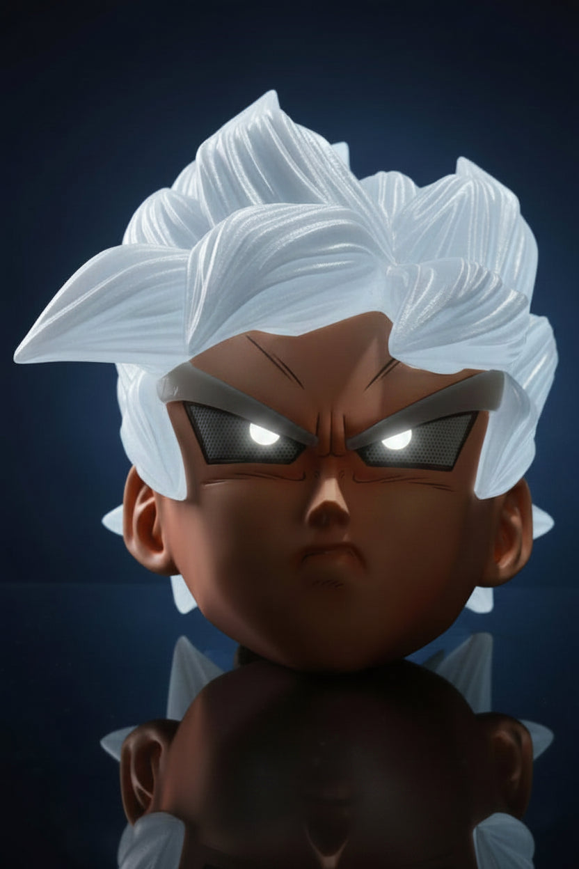 Wukong Dragon Ball Z Glowing Mask with Light Effects by Tibs Studio – Premium Collector Edition