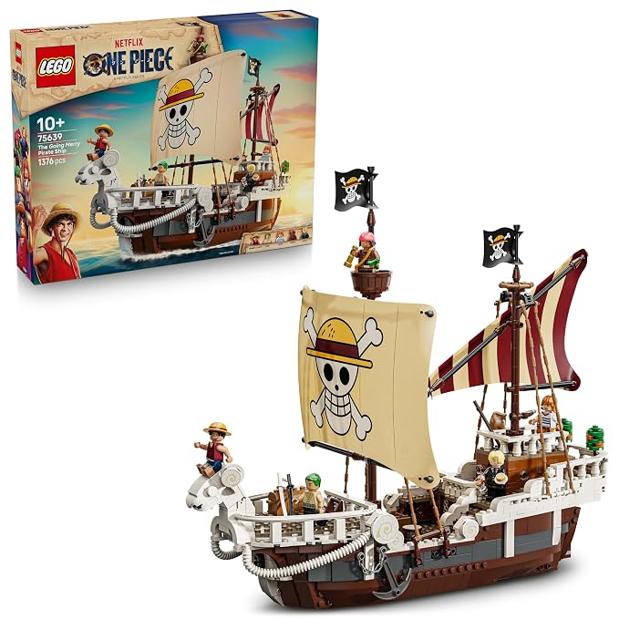 LEEGO ONE PIECE The Going Merry Pirate Ship, Boat Set 666008 Building Toy for 10+ Age