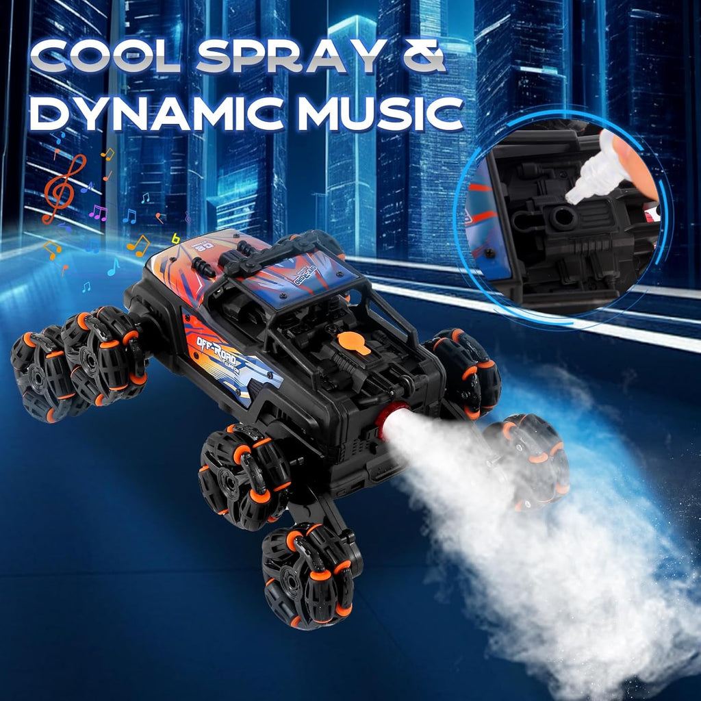 8 Wheels Rc Stunt Car Hand Controlled, Gesture Sensing Remote Control