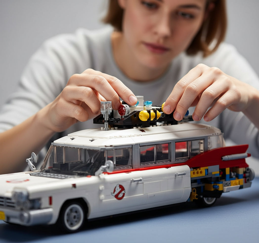 Ghostbusters ECTO-1 Building Block Set Car Kit (Boxed)