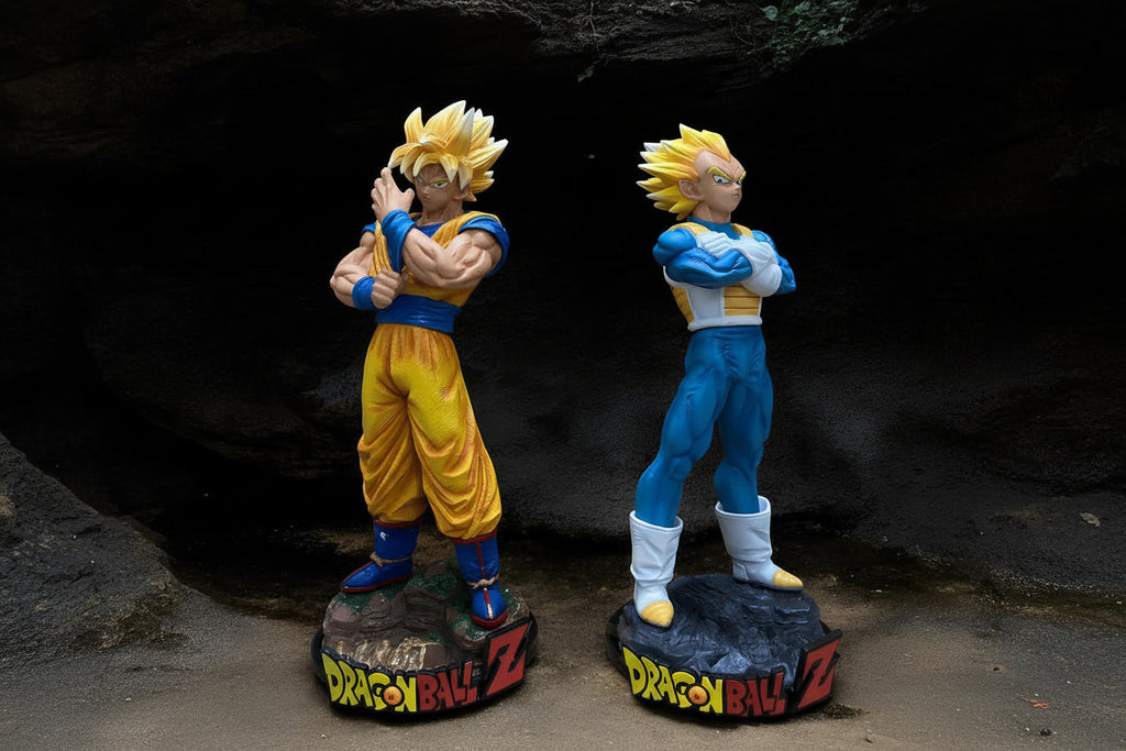 Dragon Ball Z Goku & Vegeta Super Saiyan Figures Set – 33 CM
