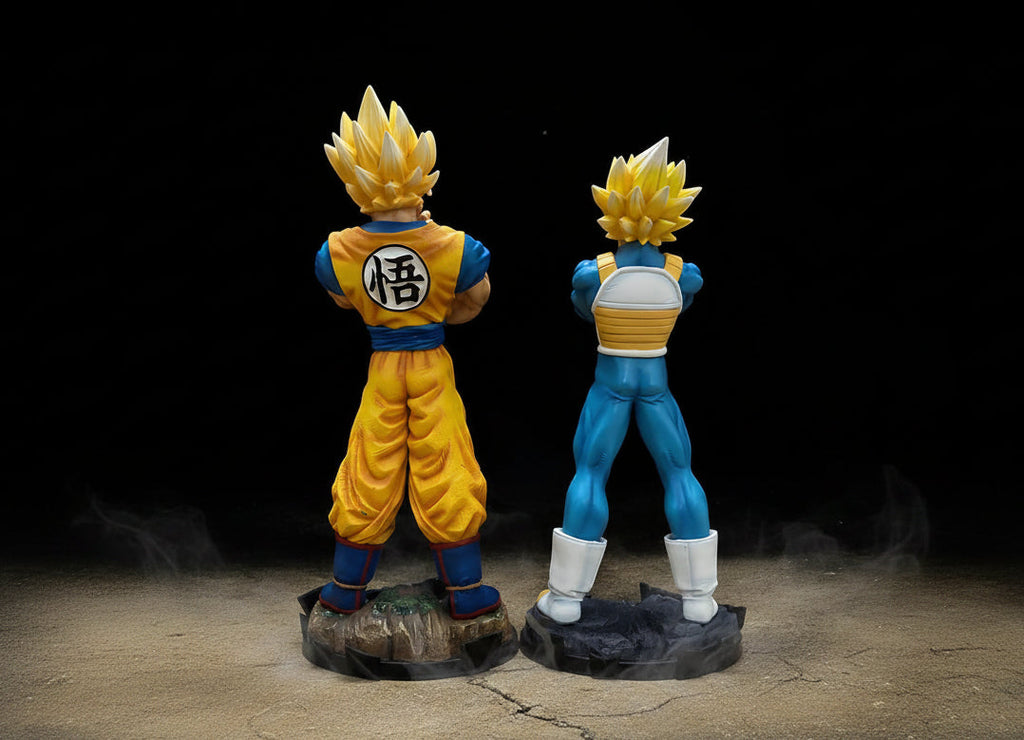 Dragon Ball Z Goku & Vegeta Super Saiyan Figures Set – 33 CM