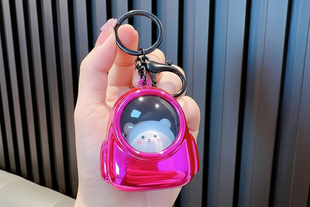 Kitty Bag Keychain with light up limited edition