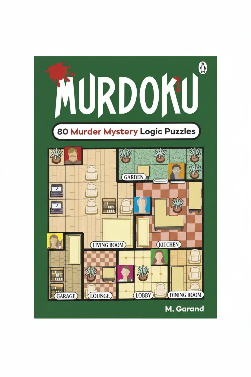 Murdoku - 80 Murder Mystery Logic Puzzles By M. Garand (Hardcover)