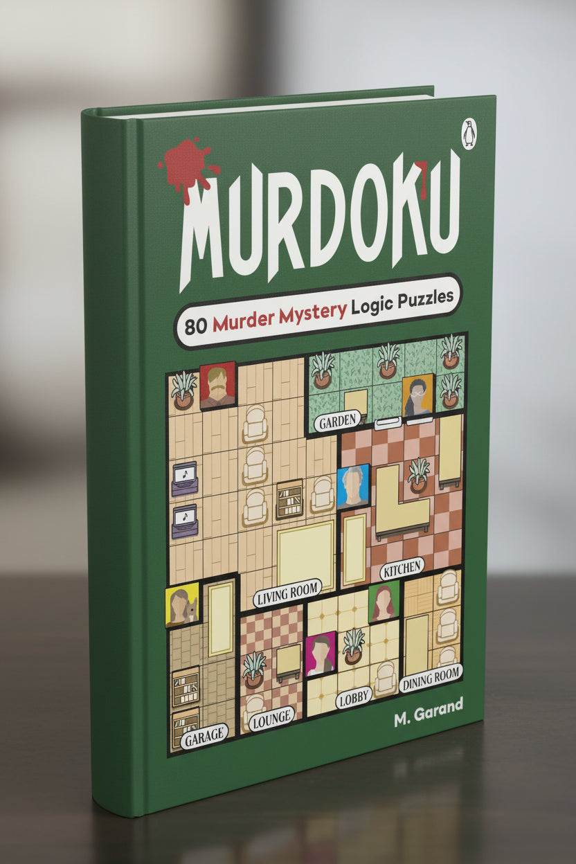 Murdoku - 80 Murder Mystery Logic Puzzles By M. Garand (Hardcover)