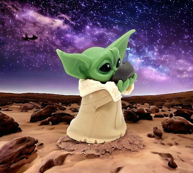 Baby Yoda Doll Gift Toys 2-2.4 inch Mandalorian Yoda Baby Action Toys | Star Wars Yoda Figures