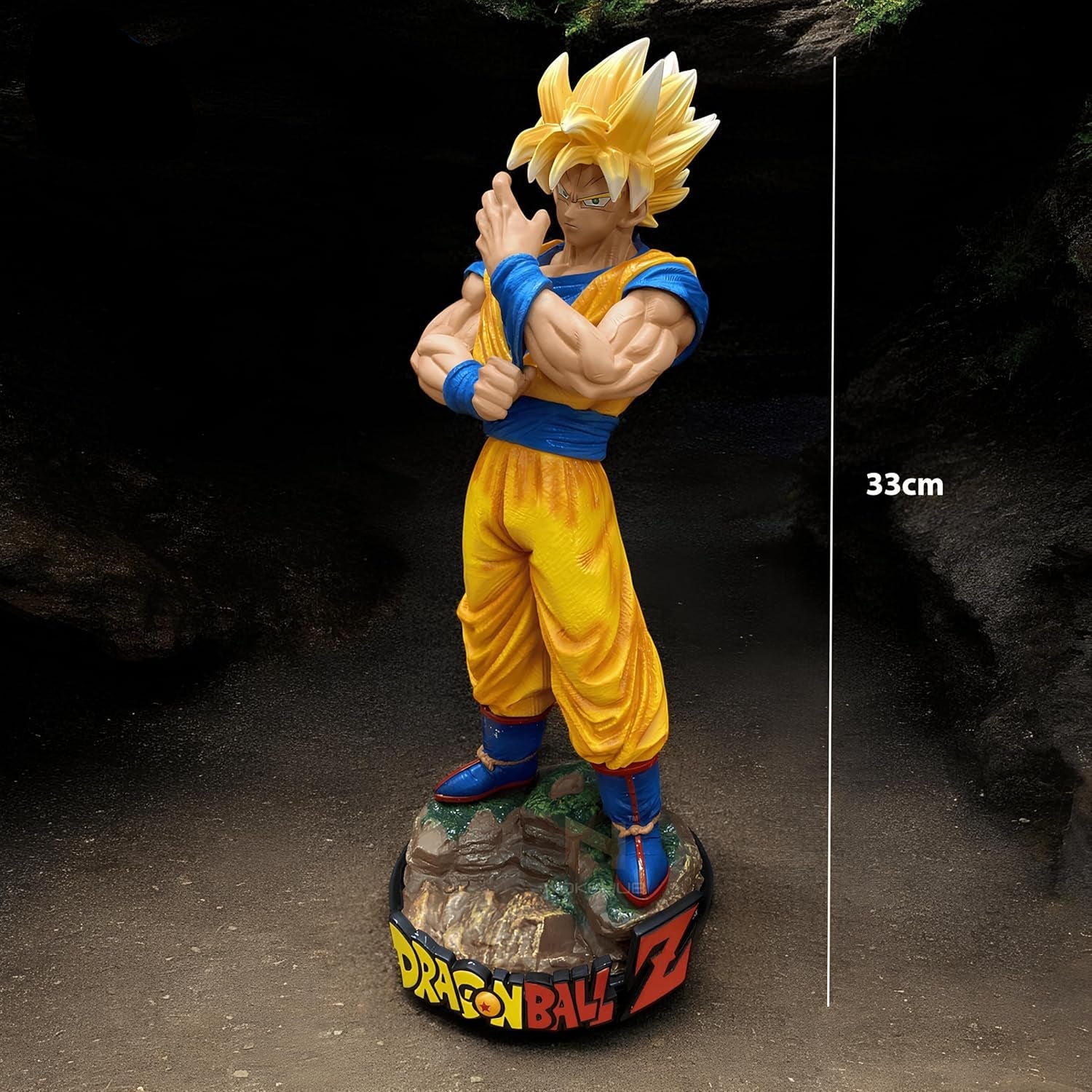 Dragon Ball Z Goku & Vegeta Super Saiyan Figures Set – 33 CM
