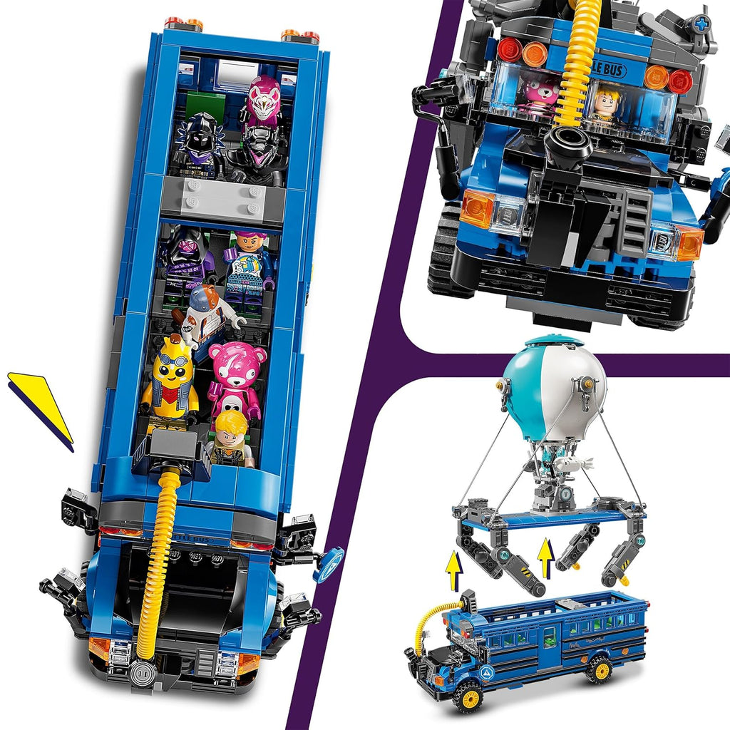 Fortnite Battle Bus Compatible with Building Block Set (Boxed)