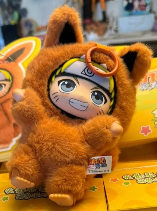 Naruto Beast Party Plush Blind Box Labubu
