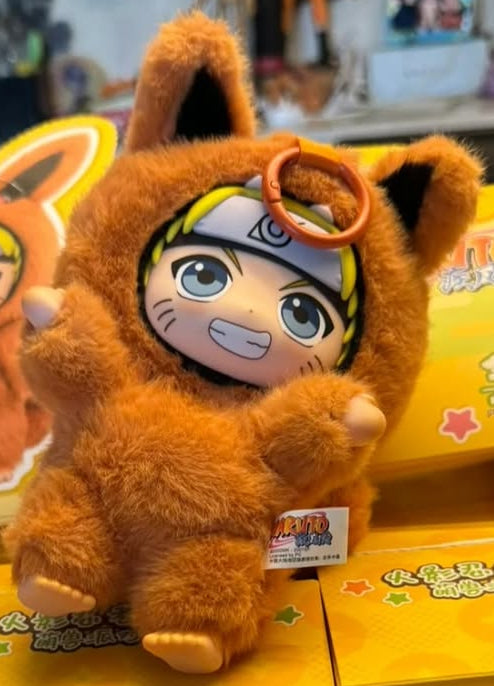 Naruto Beast Party Plush Blind Box Labubu