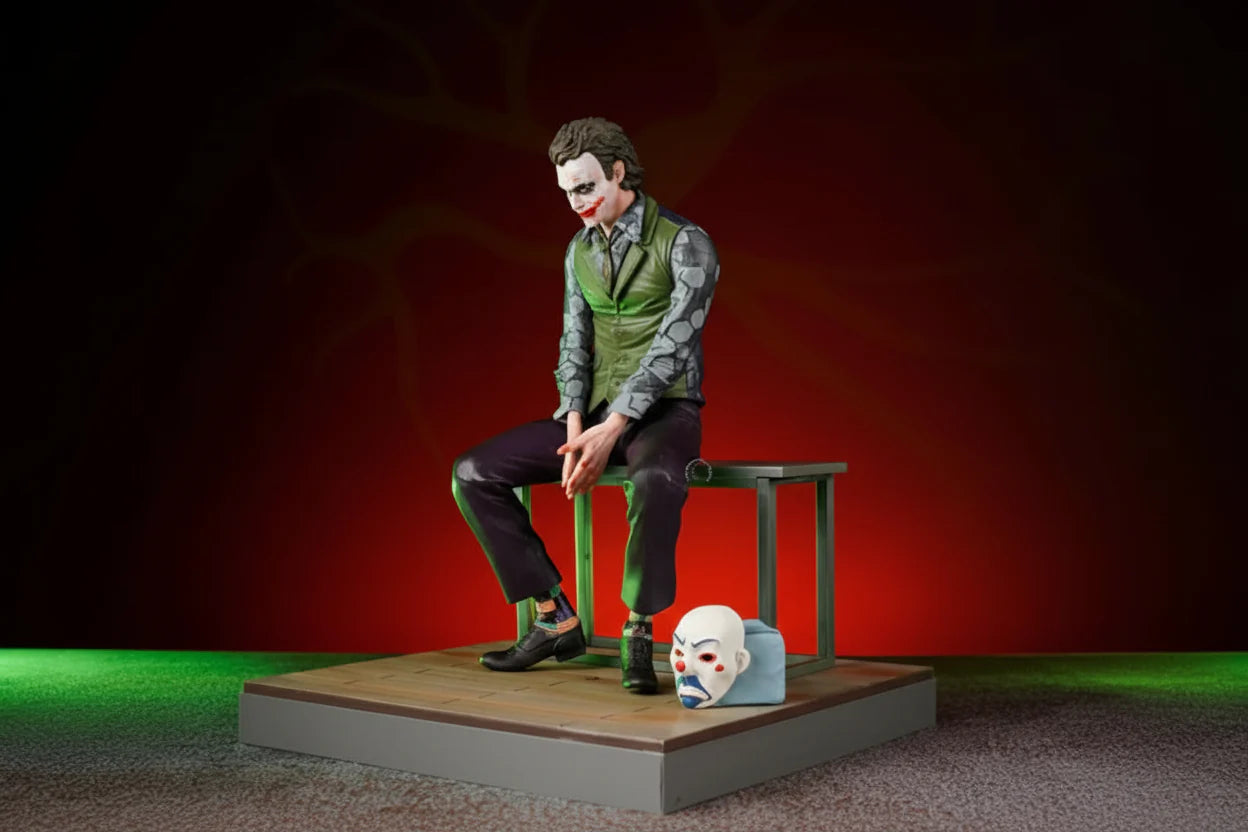 Joker The Dark Knight Sitting Action Figure 23cm