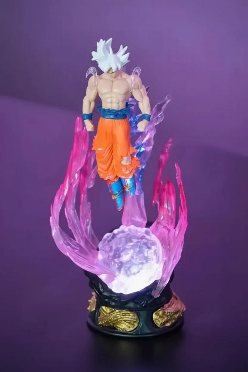 Dragon Ball Super Son Goku Ultra Instinct with Light Action Figure 25cm