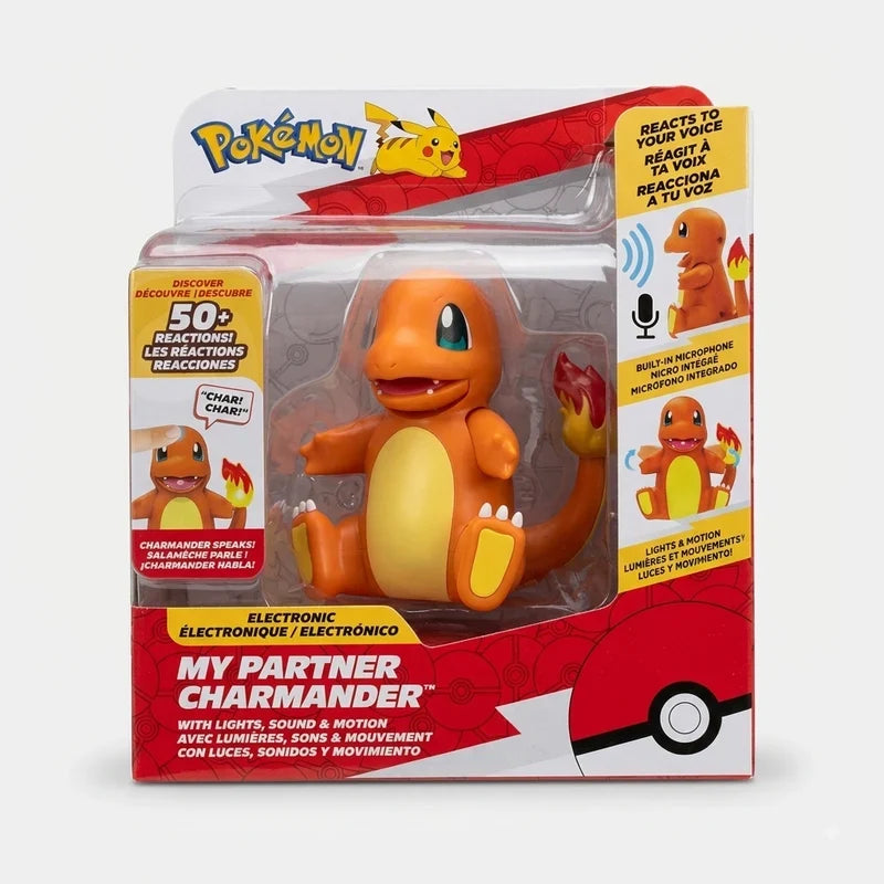 Pokemon Interactive My Partner Charmander- Reacts to Touch & Sound, Over 50 Different Interactions with Movement and Sound