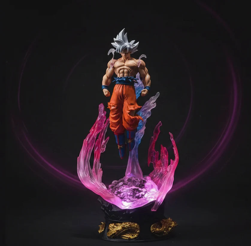 Dragon Ball Super Son Goku Ultra Instinct with Light Action Figure 25cm