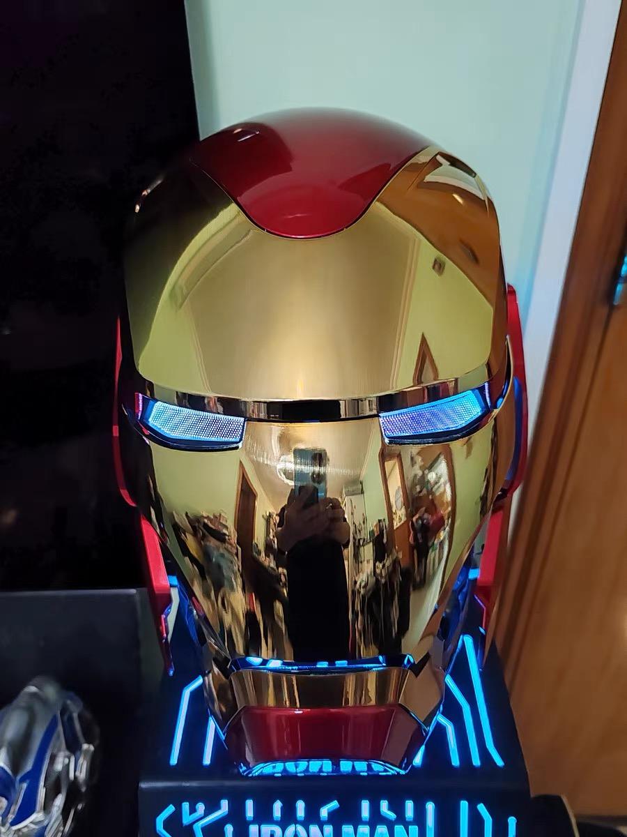 Mk50 Iron Man Party Mask Voice Control Deformation Electric Iron Man Mask Helmet (Limited Edition)
