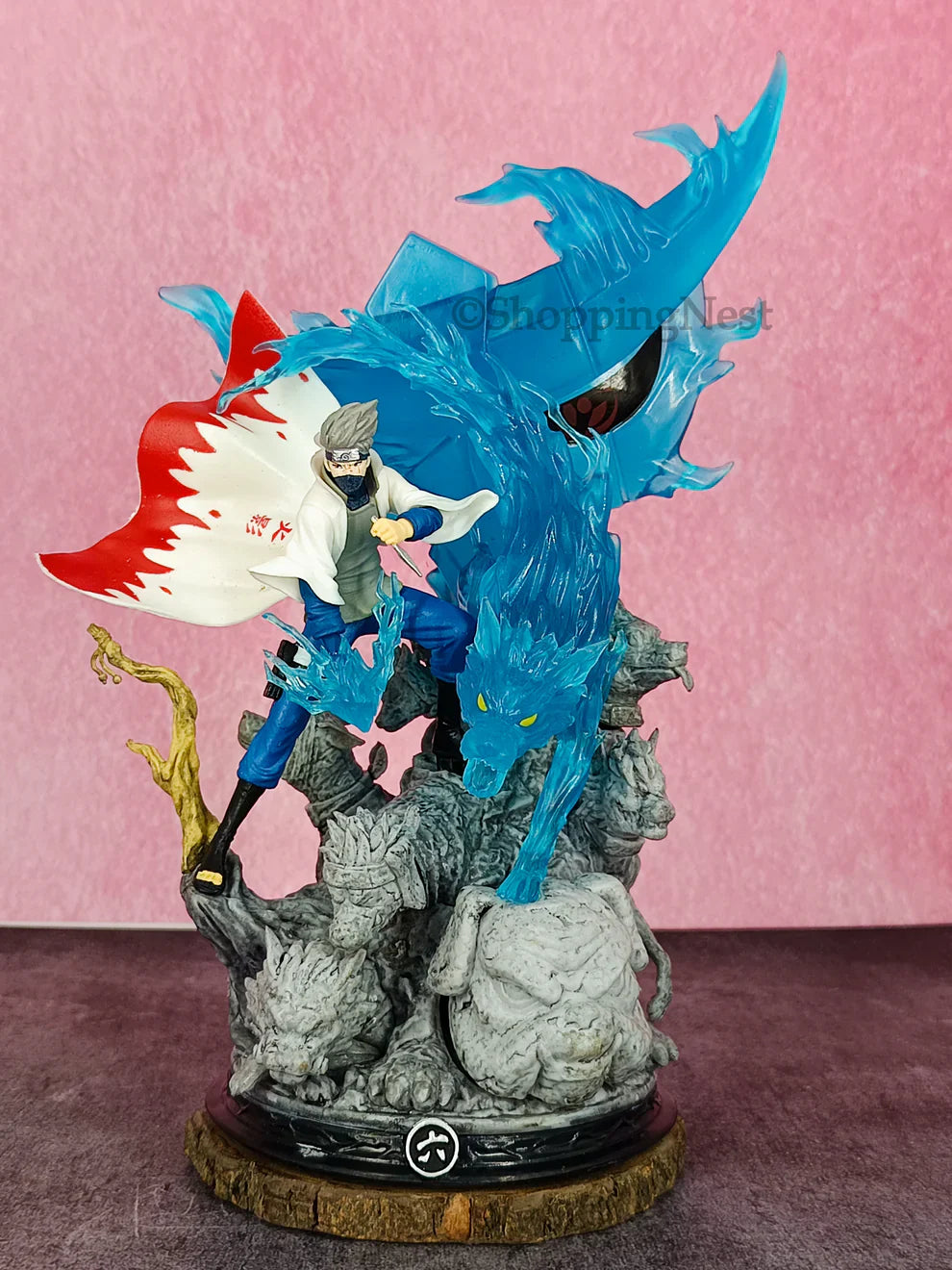 Kakashi Blue Action Figure PVC Anime Figure Limited Edition 22cm (Blister Packing)