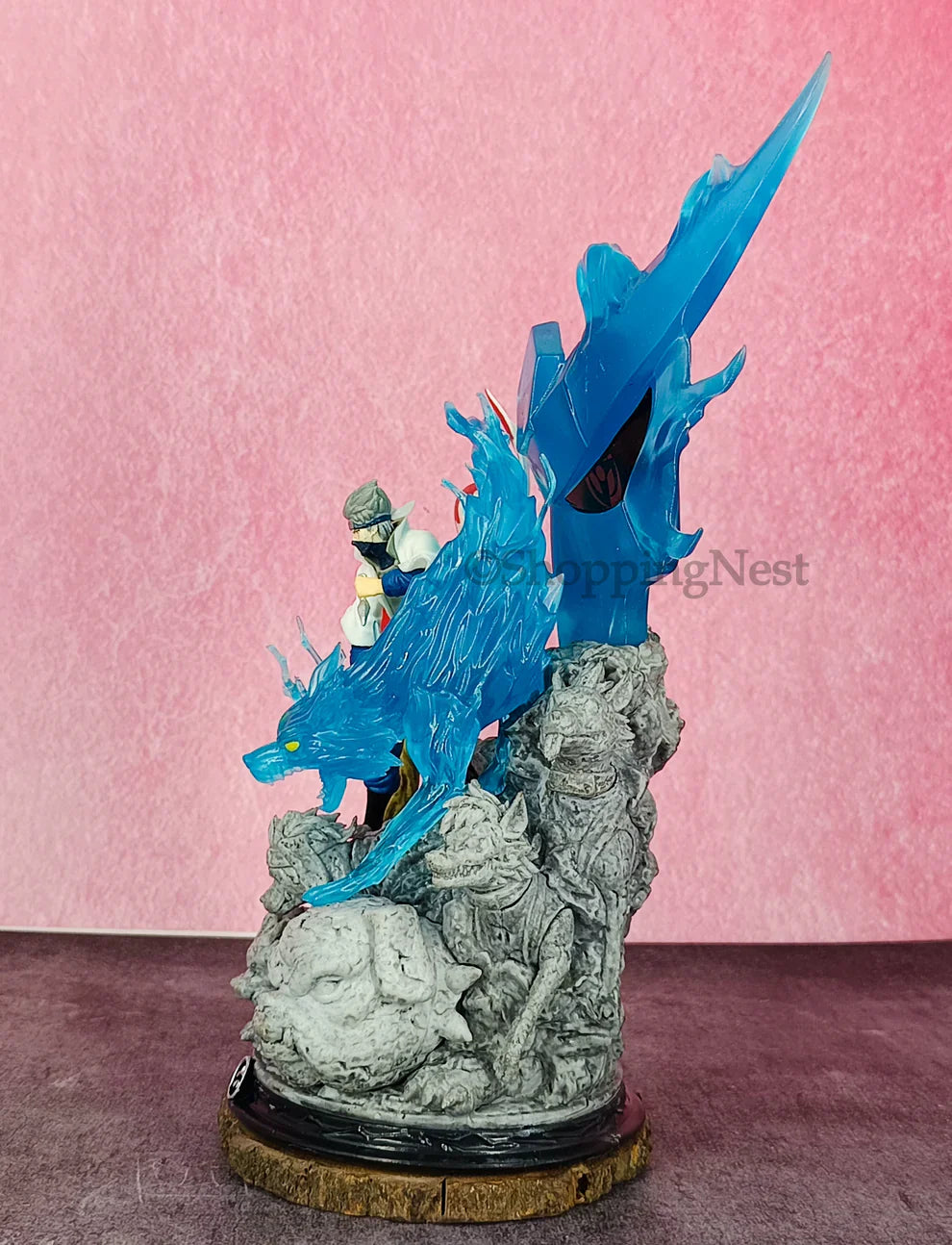 Kakashi Blue Action Figure PVC Anime Figure Limited Edition 22cm (Blister Packing)