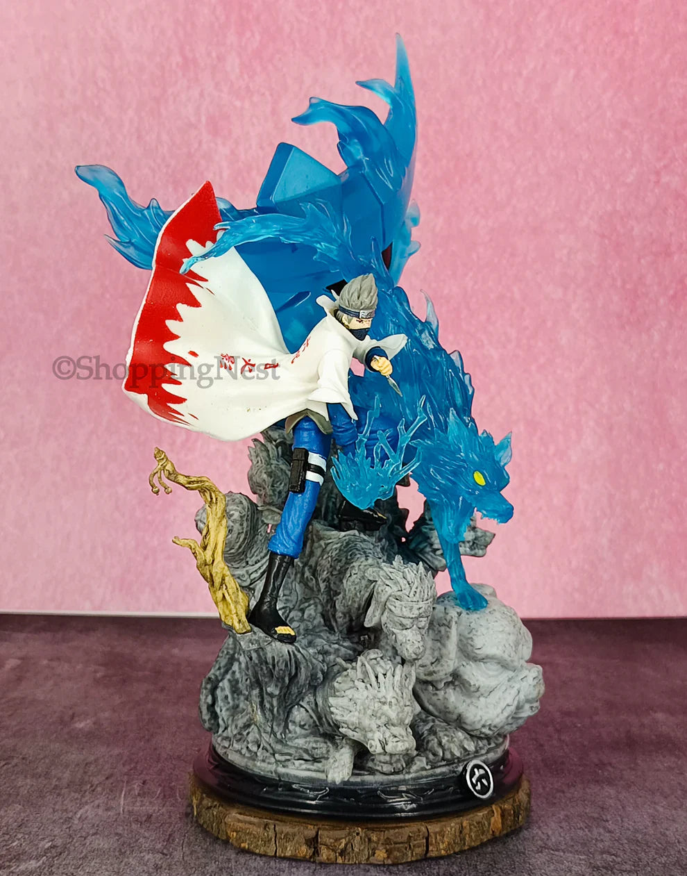 Kakashi Blue Action Figure PVC Anime Figure Limited Edition 22cm (Blister Packing)