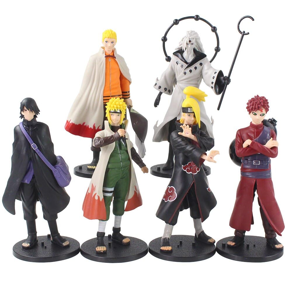 Naruto Series : Naruto 6 Character - Set 19cm Action Figure