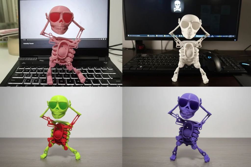 Dancing Skeleton Toy Limited Edition 3D Print