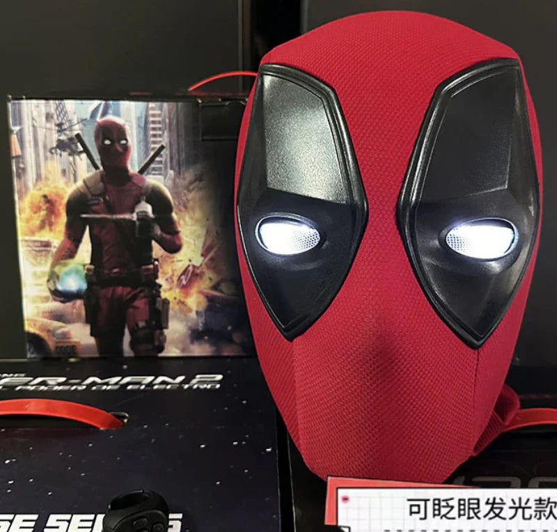 Deadpool Mask with Touch Light Control