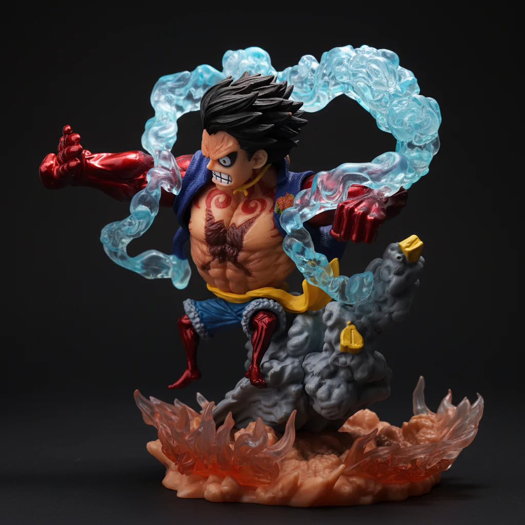 One Piece Monkey D Luffy Gear 4 Action Figure 15cm
