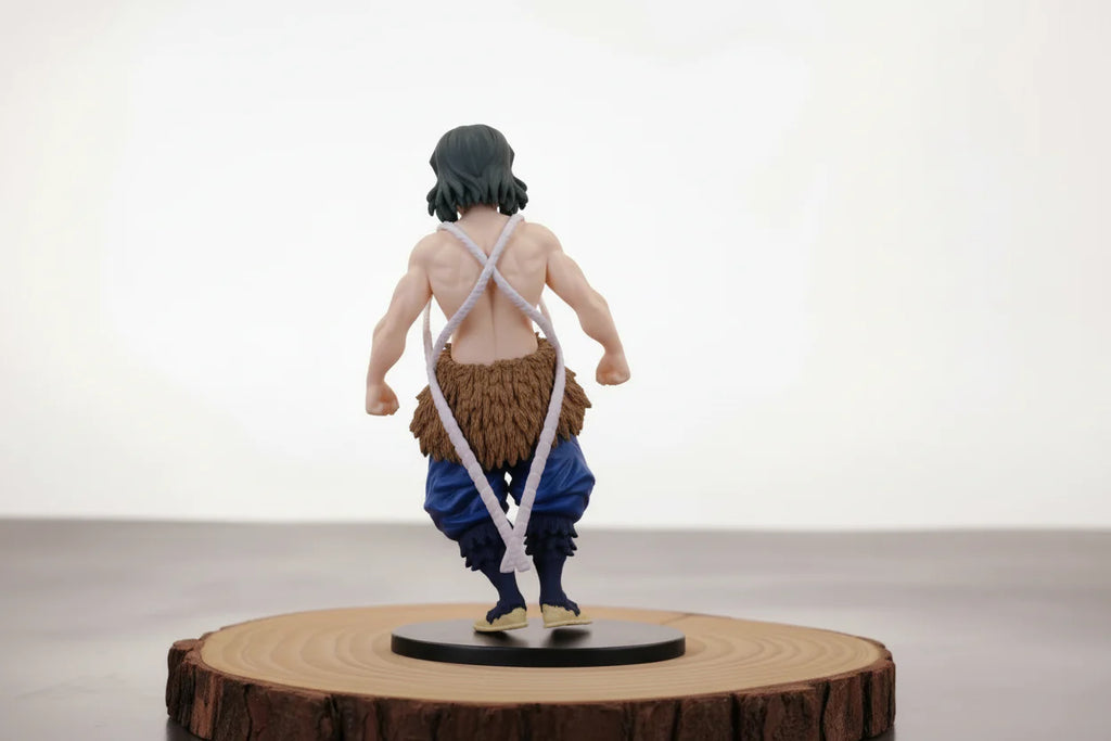 Demon Slayer Anime Inosuke Standing Action Figure 15 Cms
