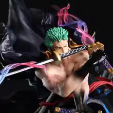One Piece: Zoro Standing on Tornado - 37cm Action Figure