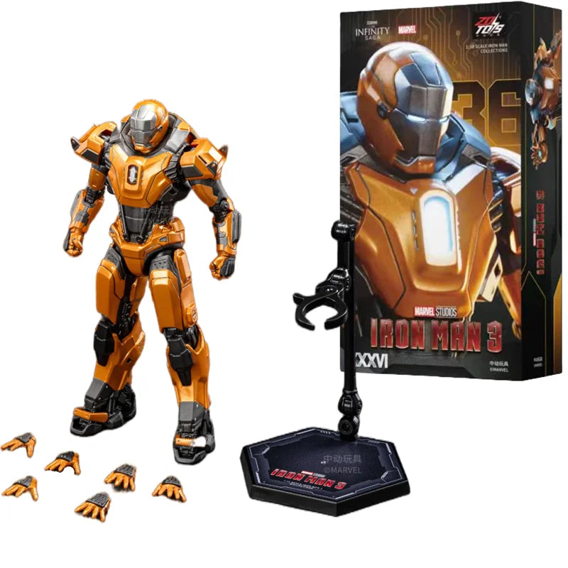 ZD Toys Iron Man MK36 Power Regulator Action Figure (Limited Edition)