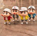 Shinchan 4pcs Miniature Figures Set - Action figure 10cm