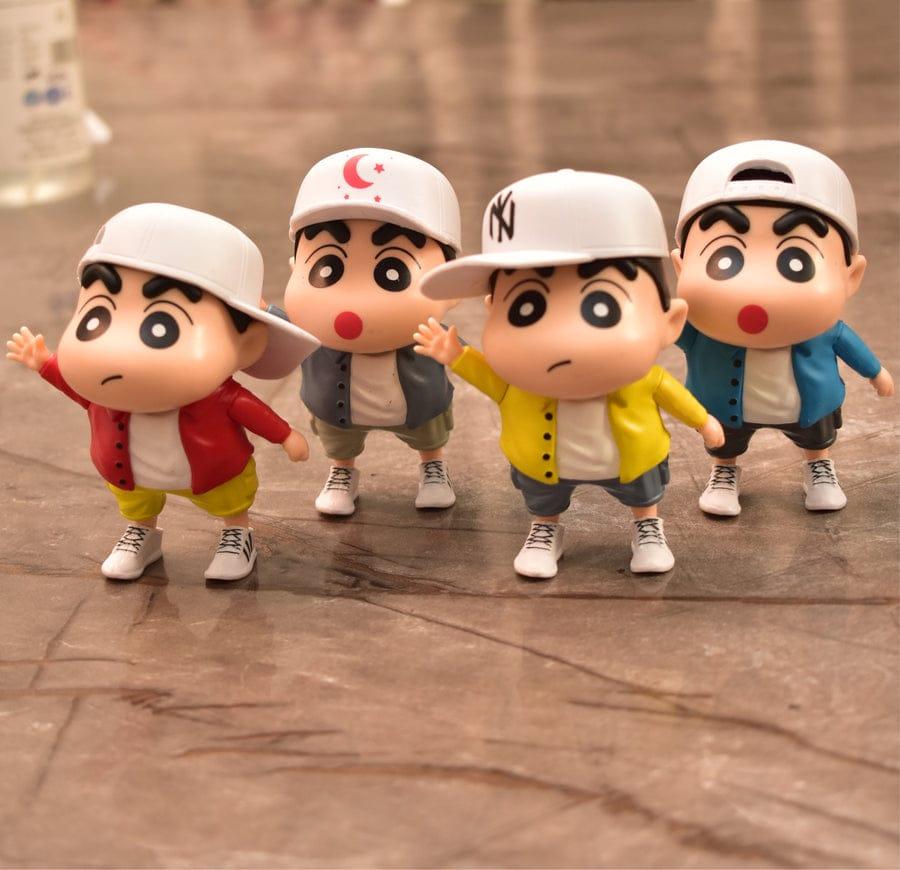 Shinchan 4pcs Miniature Figures Set - Action figure 10cm