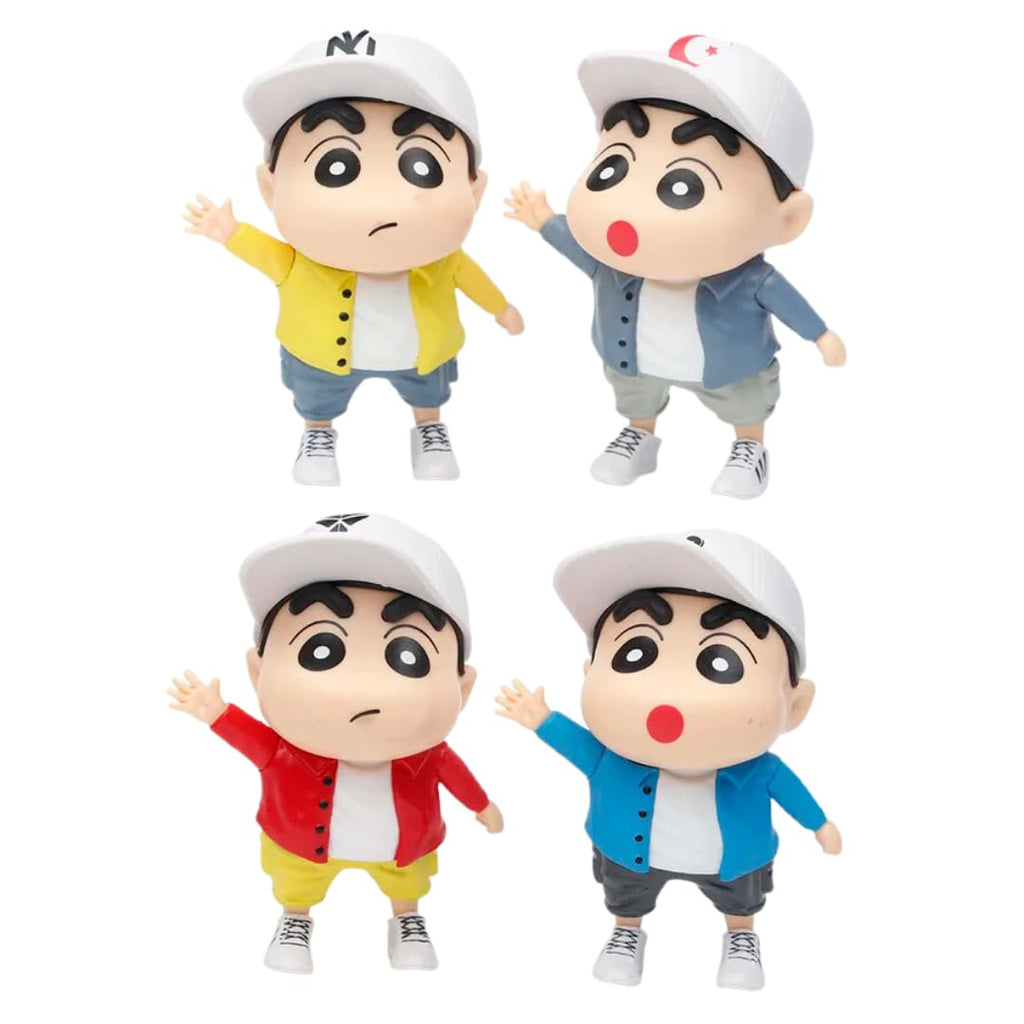 Shinchan 4pcs Miniature Figures Set - Action figure 10cm