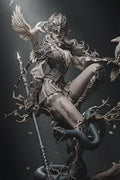 Lenora Queen of Crows Statue – 3D Printed Resin Collectible By Tibs 3D Studio