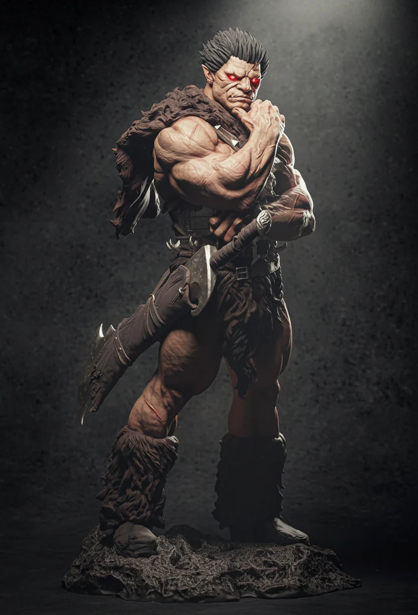 Zodd Nosferatu Statue – Berserk 3D Printed Resin Collectible By Tibs 3D Studio – Premium Edition