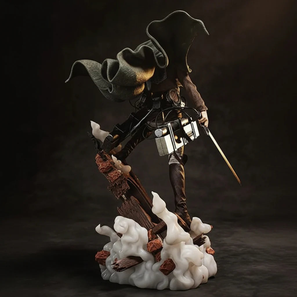 Levi Ackerman Statue – Attack on Titan 3D Printed Resin Collectible By Tibs 3D Studio