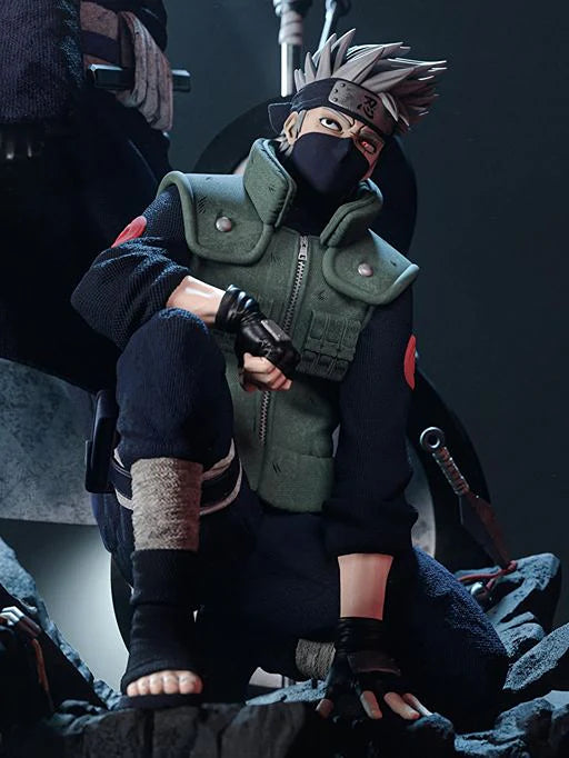 Kakashi & Obito Naruto Resin Statue By Tibs 3D Studio – 3D Printed Collector Edition