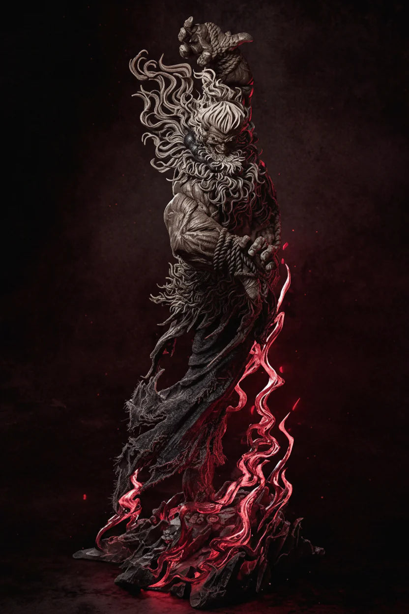 Akuma 3D Printed Resin Statue By Tibs 3D Studio – Dark Myth Collector Edition