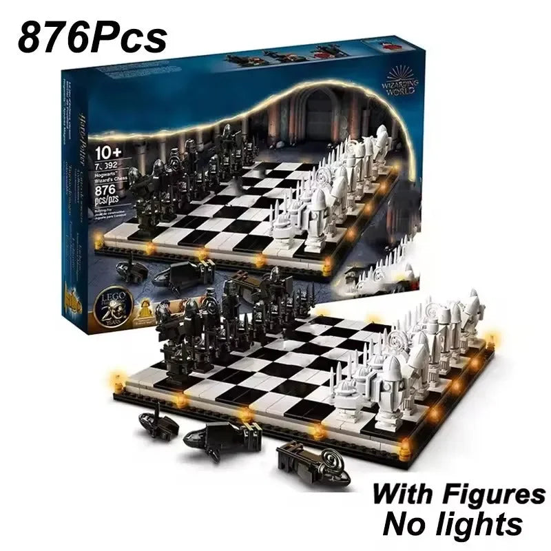 Harry Potter Hogwarts Wizard's Chess Building Block Set