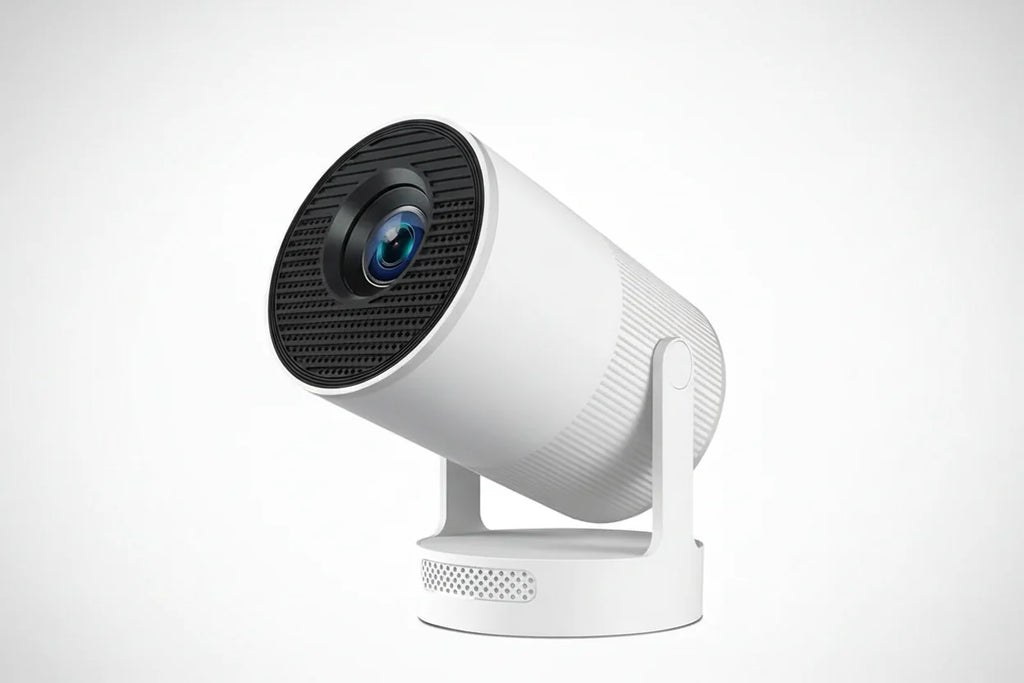 Smart 4K Ultra HD LED Home Cinema Projector: Netflix, Prime, OTT & Education