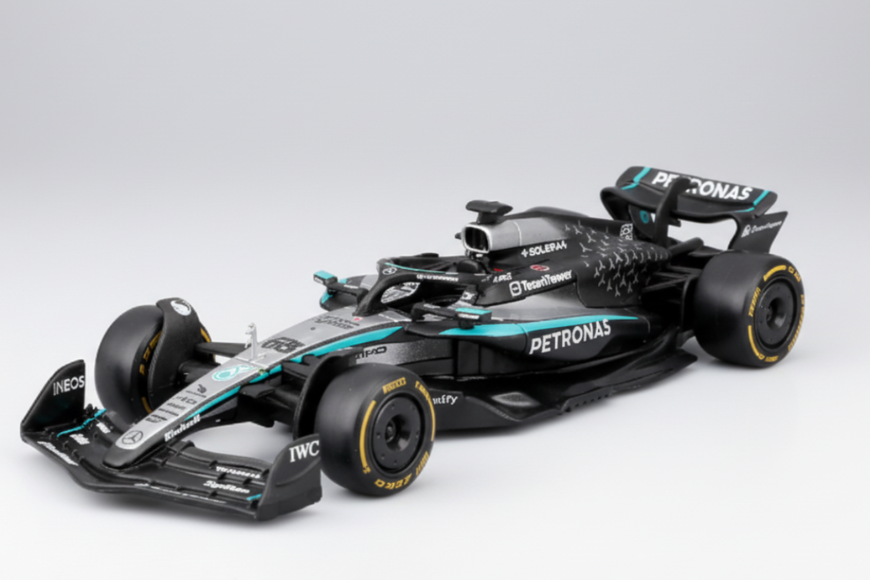 F1 Mercedes Car -AMG W16 2025 #63 George Russell – Scale 1:43