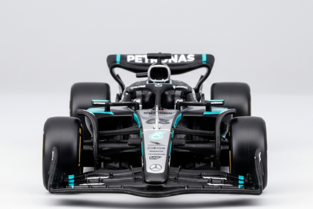 F1 Mercedes Car -AMG W16 2025 #63 George Russell – Scale 1:43