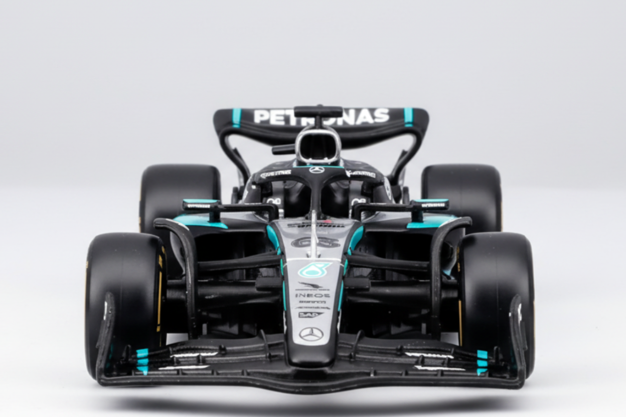 F1 Mercedes Car -AMG W16 2025 #63 George Russell – Scale 1:43
