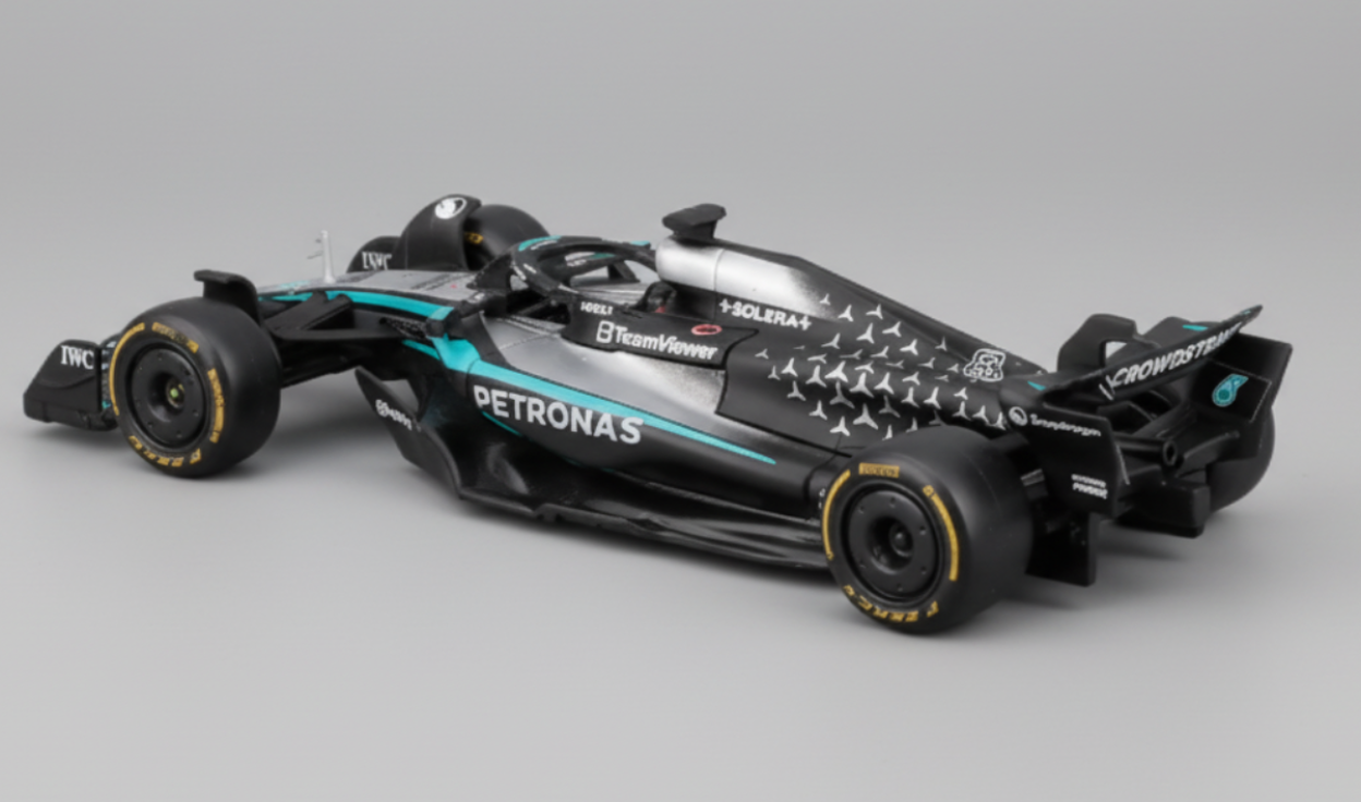 F1 Mercedes Car -AMG W16 2025 #63 George Russell – Scale 1:43