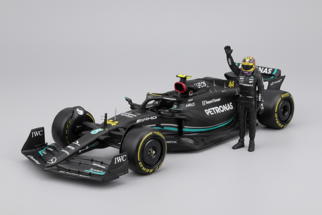 F1 Mercedes Racing Car AMG F1 W14 Performance #44 (Black)