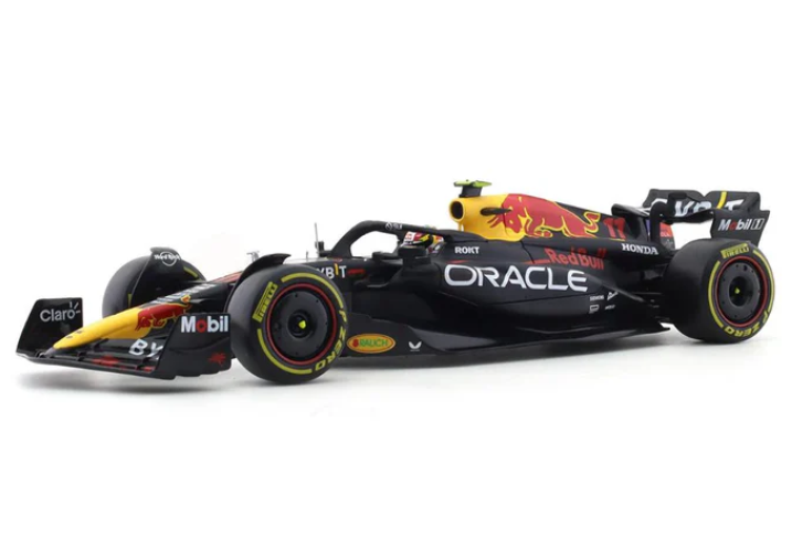 Formula 1 RB19 Racing Car Model 2023 Oracle Red Bull Racing Car #11,Diecast Vehicle 1:24 Scale