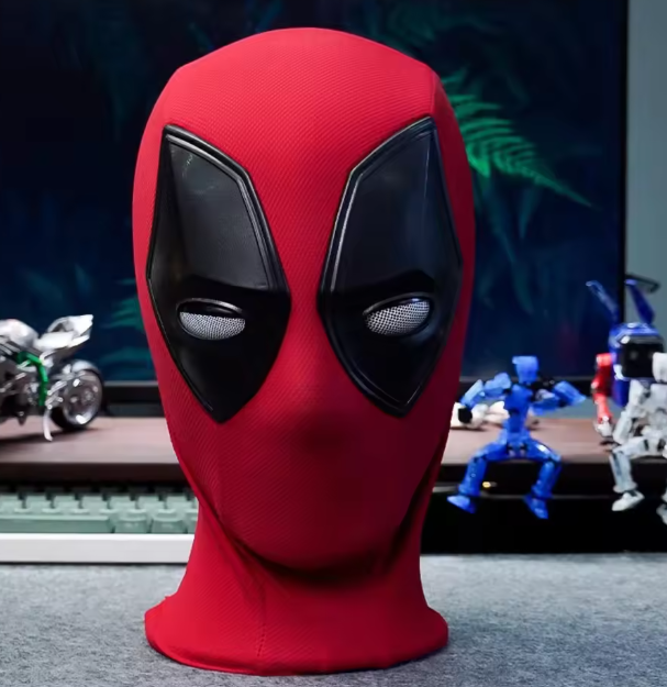 Deadpool Mask with Touch Light Control
